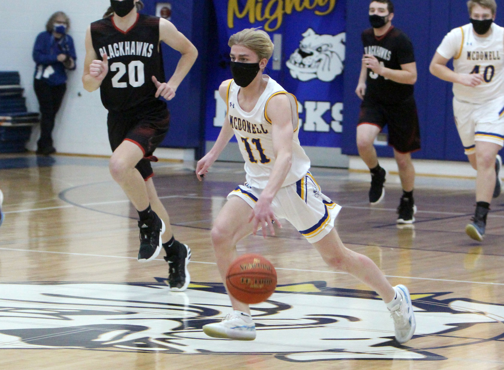 Owen-Withee at McDonell boys basketball 2-20-21